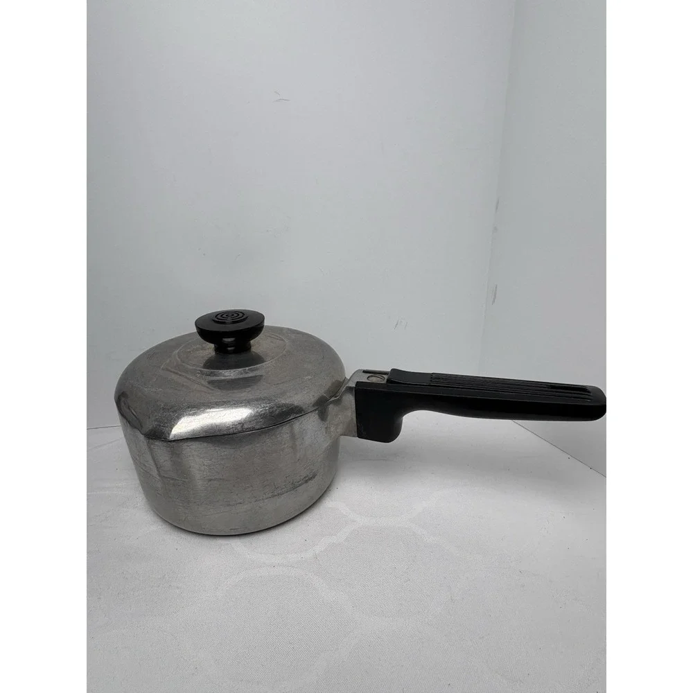 Vintage Wagner Ware Sidney -O- Magnalite 4681 1/2 P Sauce Pan 1 1/2 Qt With Lid